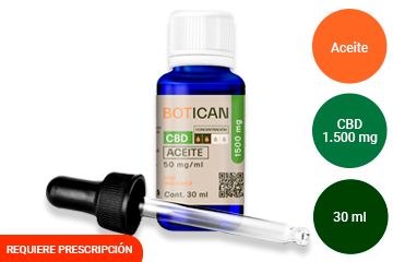 CBD Aceite 1500 de Botican