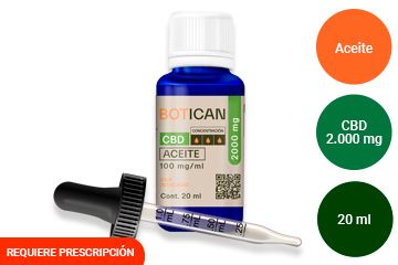 CBD Aceite 2000 de Botican