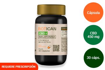 CBD Melatonina Cápsulas 15+6  de Botican